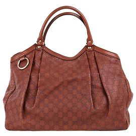 Guccissima Sukey Handtasche braun