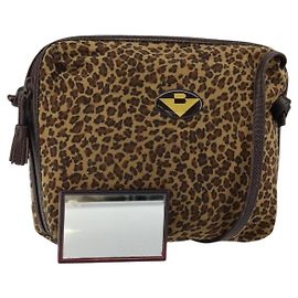 BOTTEGA VENETA Shoulder Bag Nylon Brown