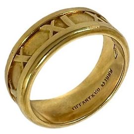 Autre Marque Anillo Tiffany Vintage Atlas Band en oro amarillo de 18K