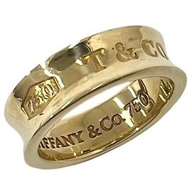 Autre Marque Anello Tiffany Narrow Band in oro giallo 18K