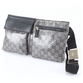Bolsa de corpo 2-Way Gucci GG Imprime 28566 em couro
