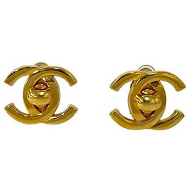 Pendiente Chanel Vintage Coco Mark Gold Earcuff