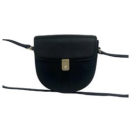 Burberry Vintage Logo Hardware Nova Check Pattern Lederschultertasche
