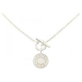 Hermès Collier Hermes Amulette H Confetti