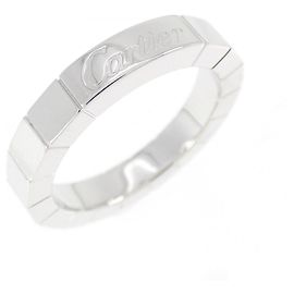 Anel Cartier Lanieres em Ouro Branco 18K