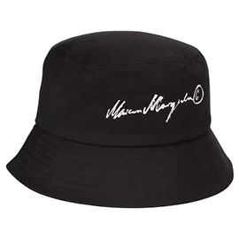Maison Martin Margiela Cappello bucket in cotone nero Maison Margiela