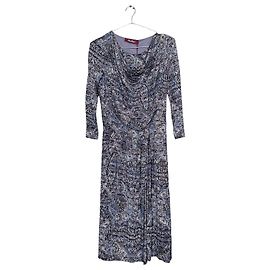 Max Mara Studio Paisley-Print Midi-Kleid