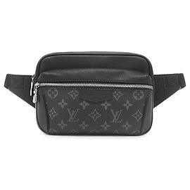 Louis Vuitton Black Monogram Eclipse Taigarama Outdoor Bumbag