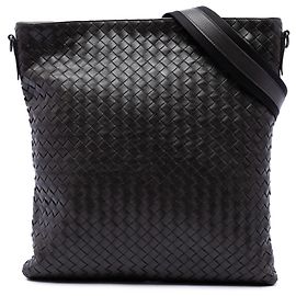 Bottega Veneta Borsa a tracolla VN in Nappa Intrecciato marrone