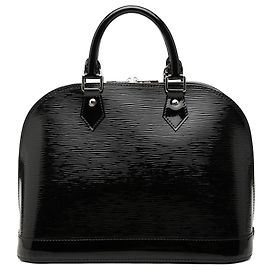 Louis Vuitton Black Electric Epi Alma PM