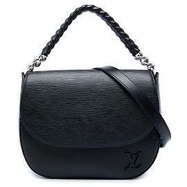 Louis Vuitton Black Epi Luna