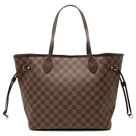 Louis Vuitton Brown Damier Ebene Neverfull MM