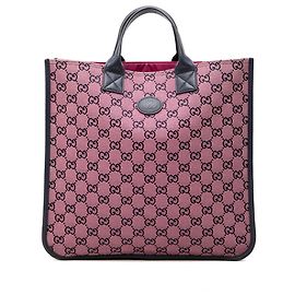Borsa Tote Gucci GG Canvas rosa per bambini