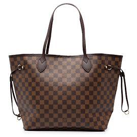 Louis Vuitton Brown Damier Ebene Neverfull MM