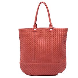 Tote Bottega Veneta in Nappa Intrecciato arancione