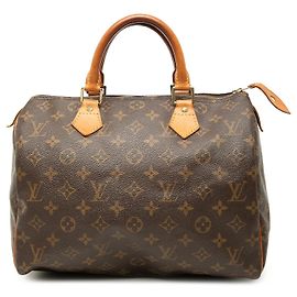 Louis Vuitton Brown Monogram Speedy 30