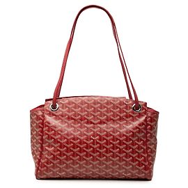 Goyard Red Goyardine Rouette Souple PM