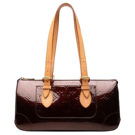 Louis Vuitton Red Monogram Vernis Rosewood Avenue