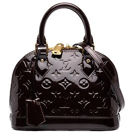 Louis Vuitton Purple Monogram Vernis Alma BB