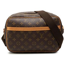 Louis Vuitton Brown Monogram Reporter PM