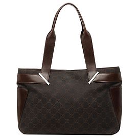 Bolso Tote Gucci de lona GG marrón
