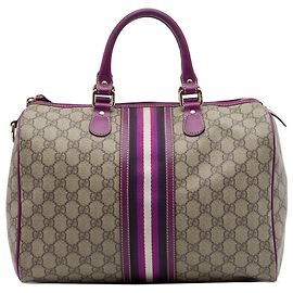 Sac Boston Gucci Beige Medium GG Supreme Joy Web