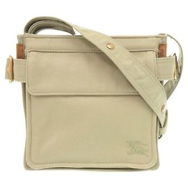 Burberry Mini Trench Tote Schultertasche aus Canvas
