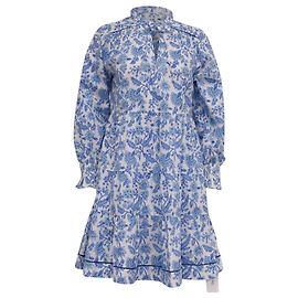 Autre Marque Robe mini Martha pour femme Pink City Prints en coton bleu