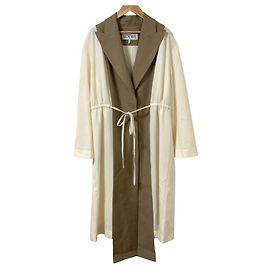 Loewe Bimaterial Long Coat