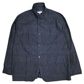 Autre Marque Engineered Garments Loiter Jacket Giacca in cotone jacquard floreale
