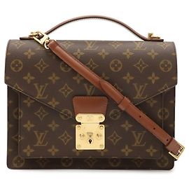 Sac à main Louis Vuitton Monogram Monceau 28