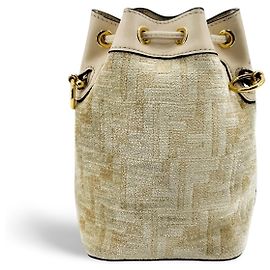 Fendi Mon Tresor Bucket Zucca Velvet Jacquard Mini