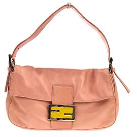 Borsa Fendi Baguette in pelle Medium