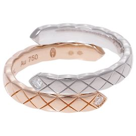 Bague anneau de la collection Chanel Coco Crush