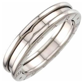 Bulgari Anel Bvlgari B-Zero1 de 1 banda em ouro branco 18K