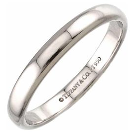 Autre Marque Anello fede Tiffany & Co. Forever 1 in platino