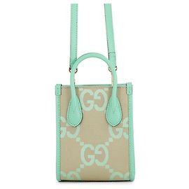 Mini mala tote Gucci Jumbo GG Canvas