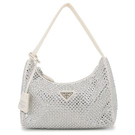 Borsa Prada Re Edition 2000 Terry Rhinestone