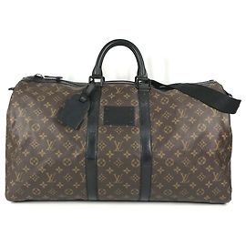 mala Louis Vuitton Monogram Waterproof Keepall Bandoulière 55