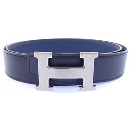 Hermès Cinturón reversible Hermes H 32mm