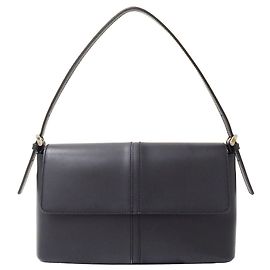 Sac à main épaule Burberry en cuir noir