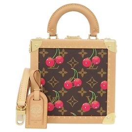 Bolso de mano Louis Vuitton x Takashi Murakami Mini Square Trunk