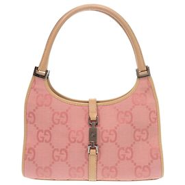 Gucci Vintage Jackie Schultertasche mit GG-Muster