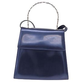 Salvatore Ferragamo Gancini Envelope Top Handle Leather Medium