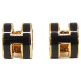 Hermès Pendientes de botón Hermes Pop H MINI 608002FO