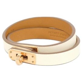 Hermès Pulsera de dijes Hermes Mini Kelly Double Tour