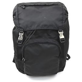 Mochila Prada em nylon preto
