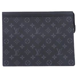 Louis Vuitton Monogram Eclipse Pochette Voyage MM