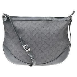 Bolso de hombro Gucci de lona