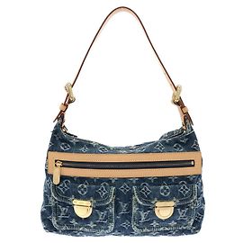 Louis Vuitton Monogram Denim Baggy PM M95049 Schultertasche
